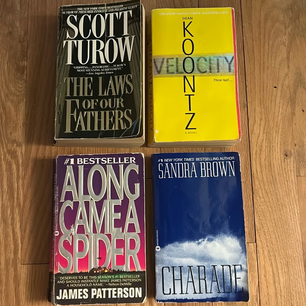 🚨 Set of Four Bestselling Novels - 4 Paperbacks